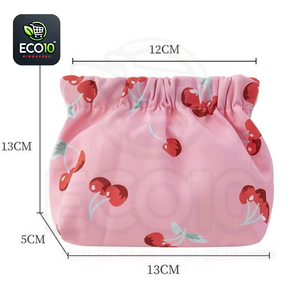 Waterproof Cosmetic Pouch – Makeup, Coins, Keys & More Organizer