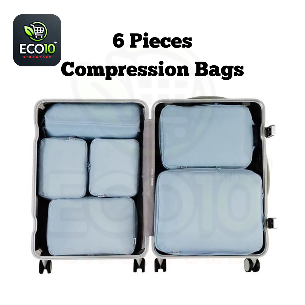 Premium Travel Storage Bag Organizer Set – Foldable & Collapsible, Lightweight, Water-Repellent