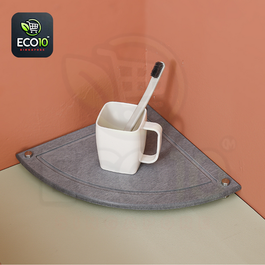 Quick Dry Absorbent Semi Circle Diatomite With Stainless Legs