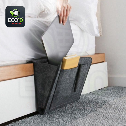 Bedside Storage Organizer – Multi-Pocket Felt Couch & Bed Holder