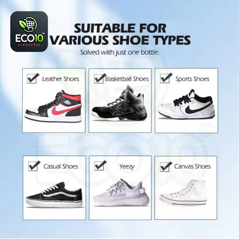 Versatile Shoe Cleaner – Dual Dry & Water Cleaning for All Washable Footwear