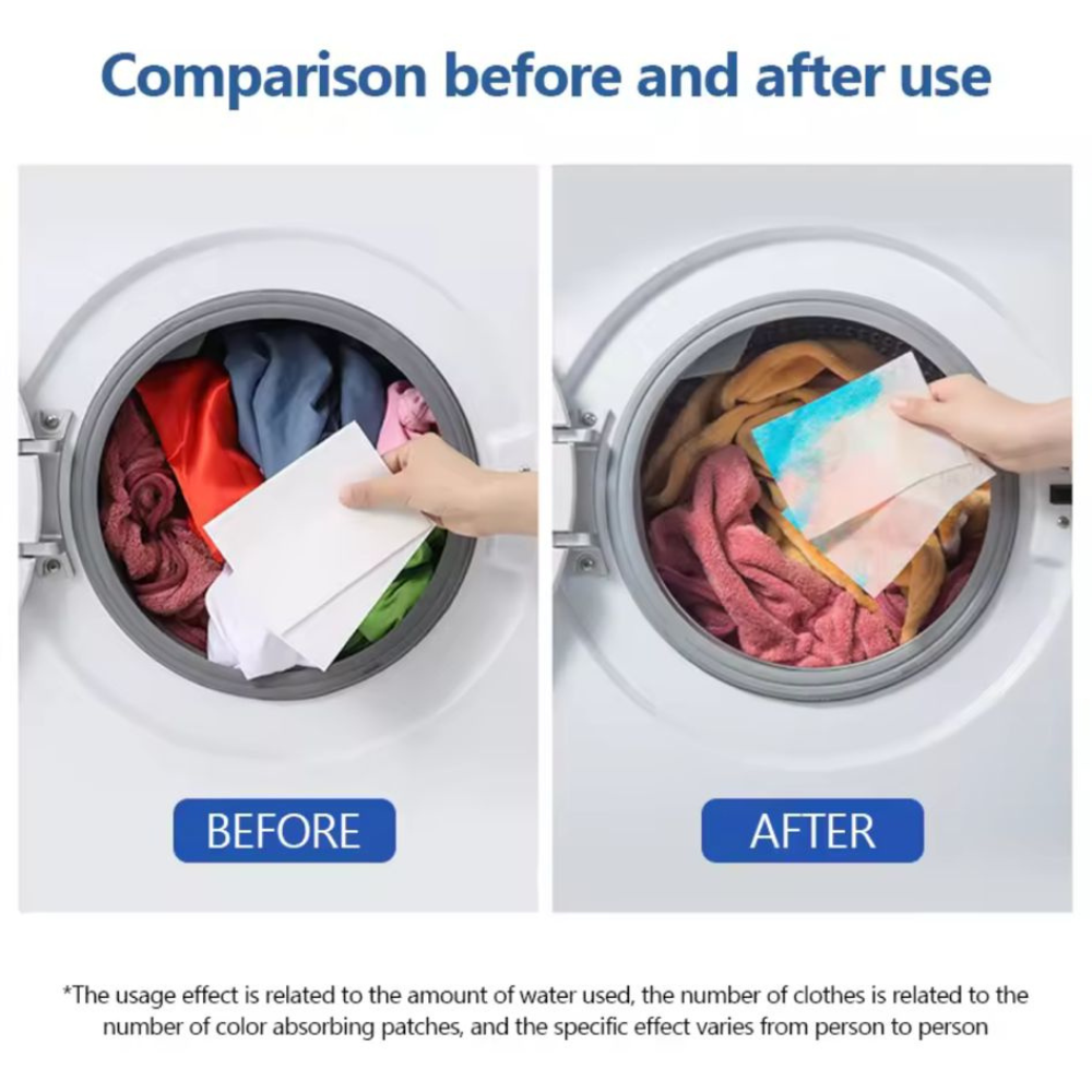 Kinbata Color Absorber & Dirts Absorption Color Catcher Laundry