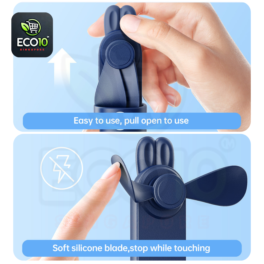 BearWind Portable Handheld Fan – Rechargeable, Quiet, and Multi-Functional