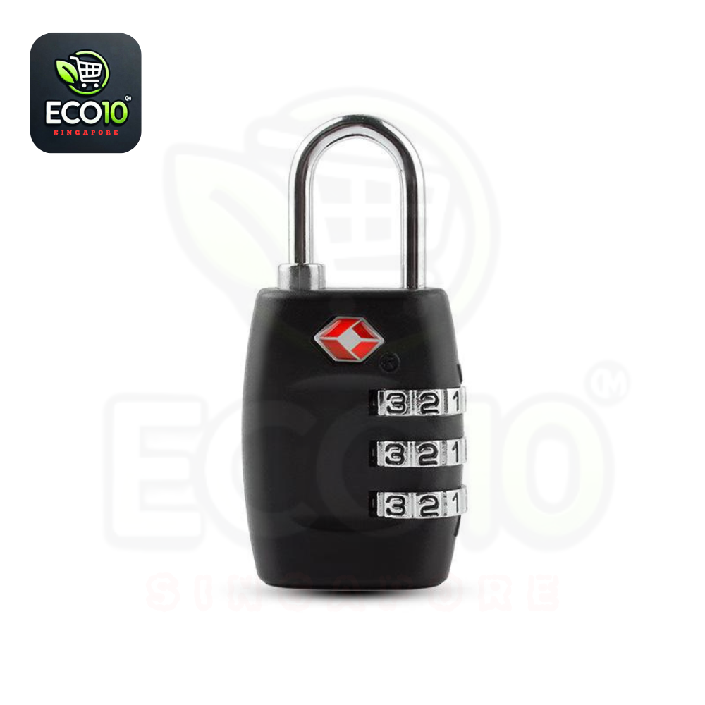 TSA Approved Luggage Lock – 3-Dial Combination Lock for Travel Security