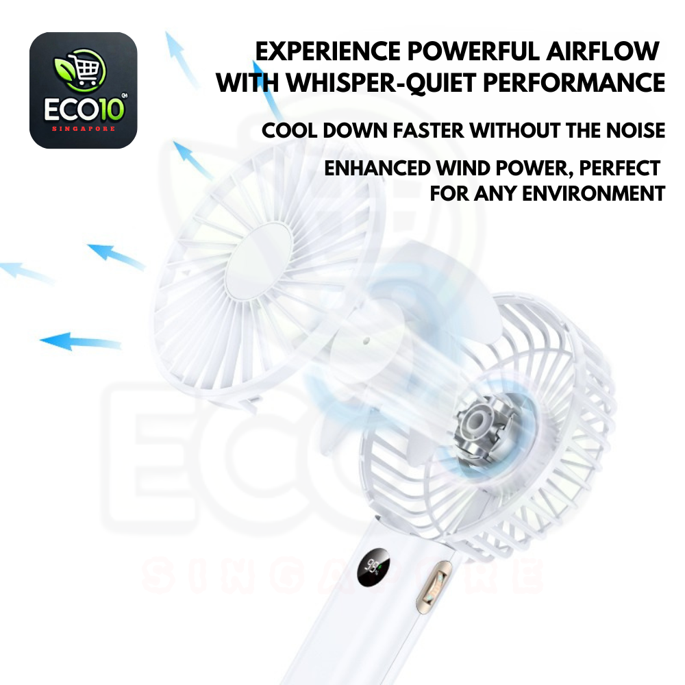 Handheld Fan With Light