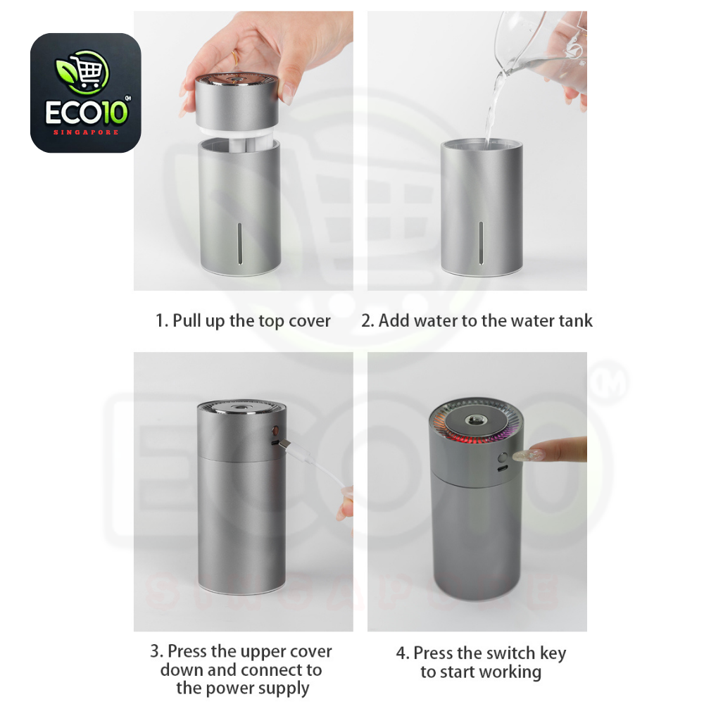 260ml Rechargeable Car Humidifier