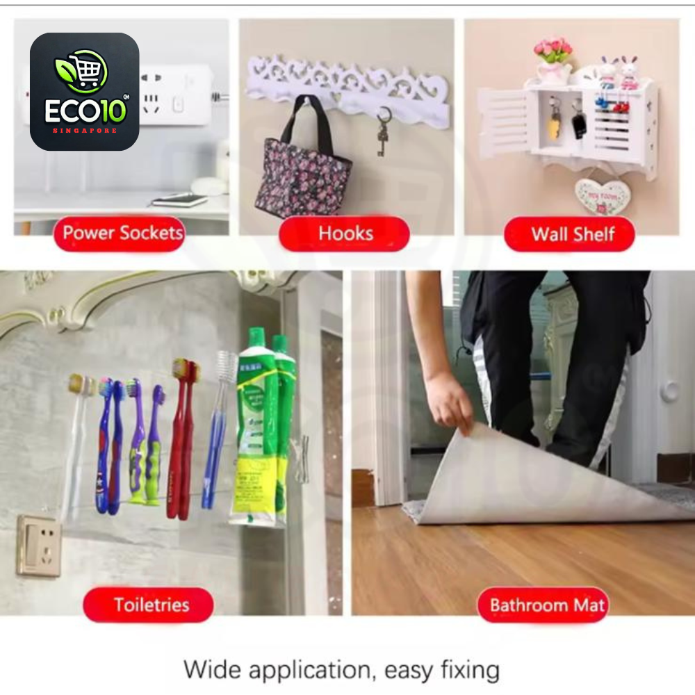 Nano Grip Tape – Washable & Reusable, Double-Sided Adhesive, Strong & Reliable