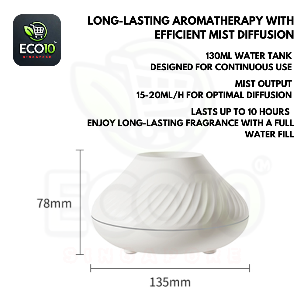 130ml Volcano Aromatherapy Humidifier (Wired Powered)