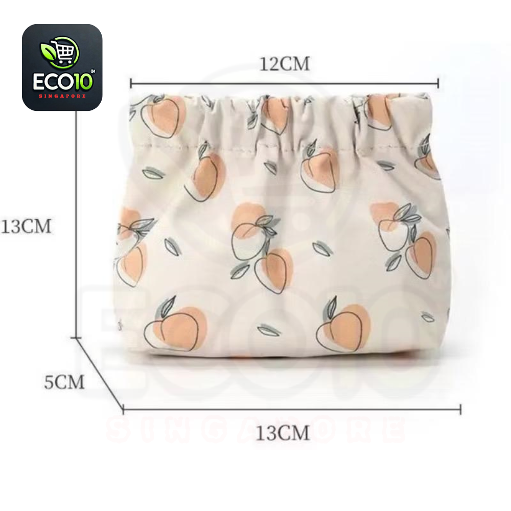 Waterproof Cosmetic Pouch – Makeup, Coins, Keys & More Organizer