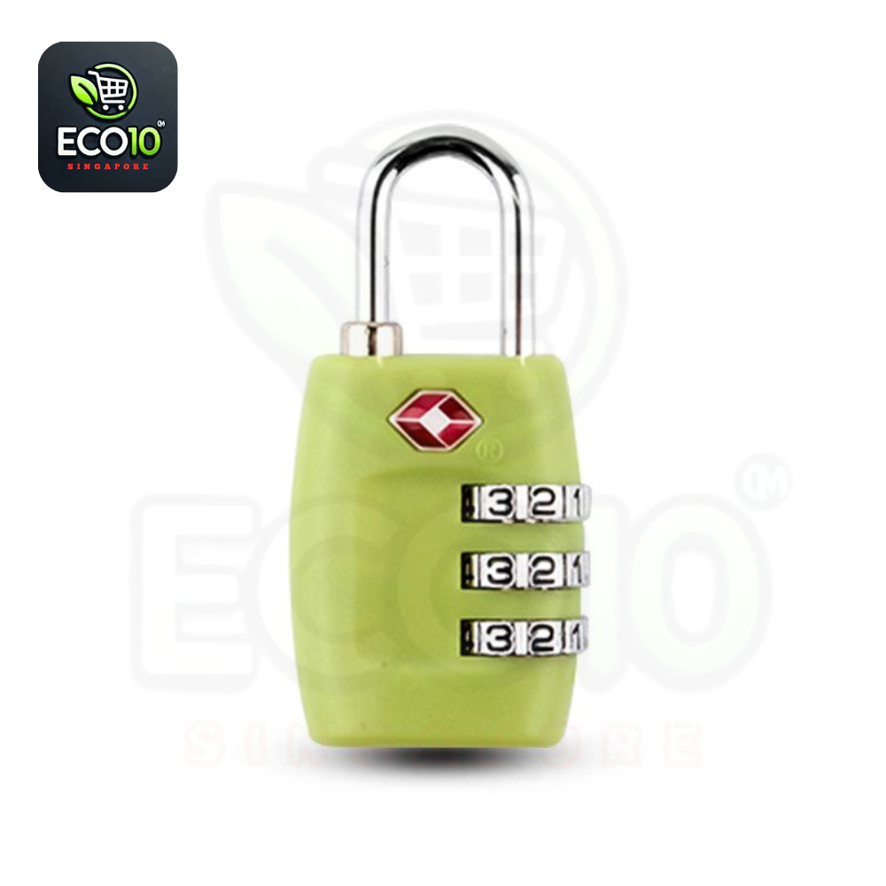 TSA Approved Luggage Lock – 3-Dial Combination Lock for Travel Security