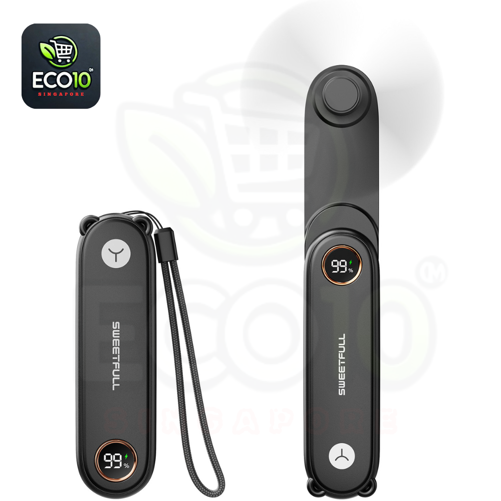 SWEETFULL Compact Handheld Fan – Portable, Foldable, and Multi-Functional