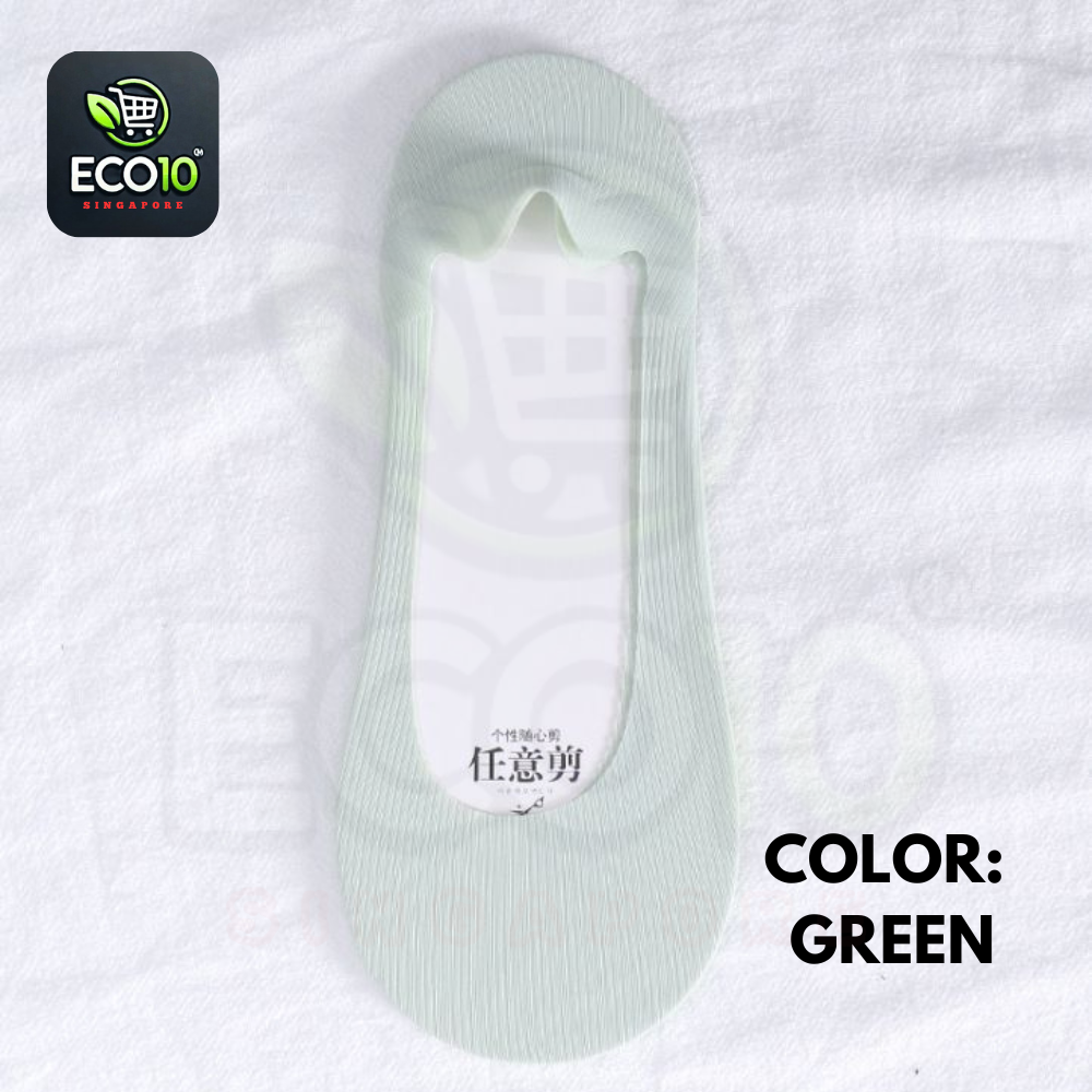Invisible Low-Cut Short Socks with Non-Slip Silicone Grip