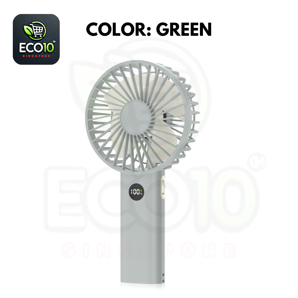 Handheld Fan With Light