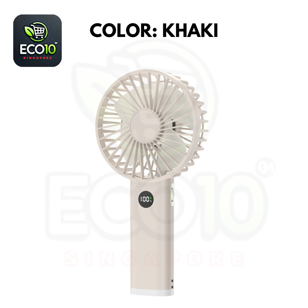 Handheld Fan With Light