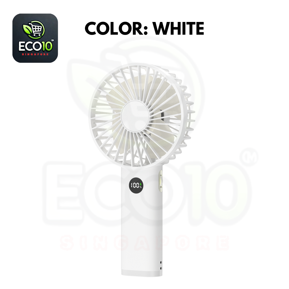 Handheld Fan With Light