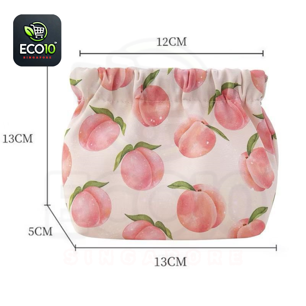 Waterproof Cosmetic Pouch – Makeup, Coins, Keys & More Organizer