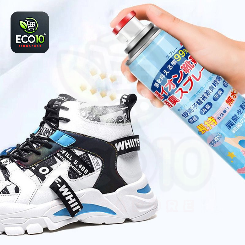 Japan Ag+ Deodorizing Shoe Spray – Disinfectant, Foot Odor Remover, Air Refresher