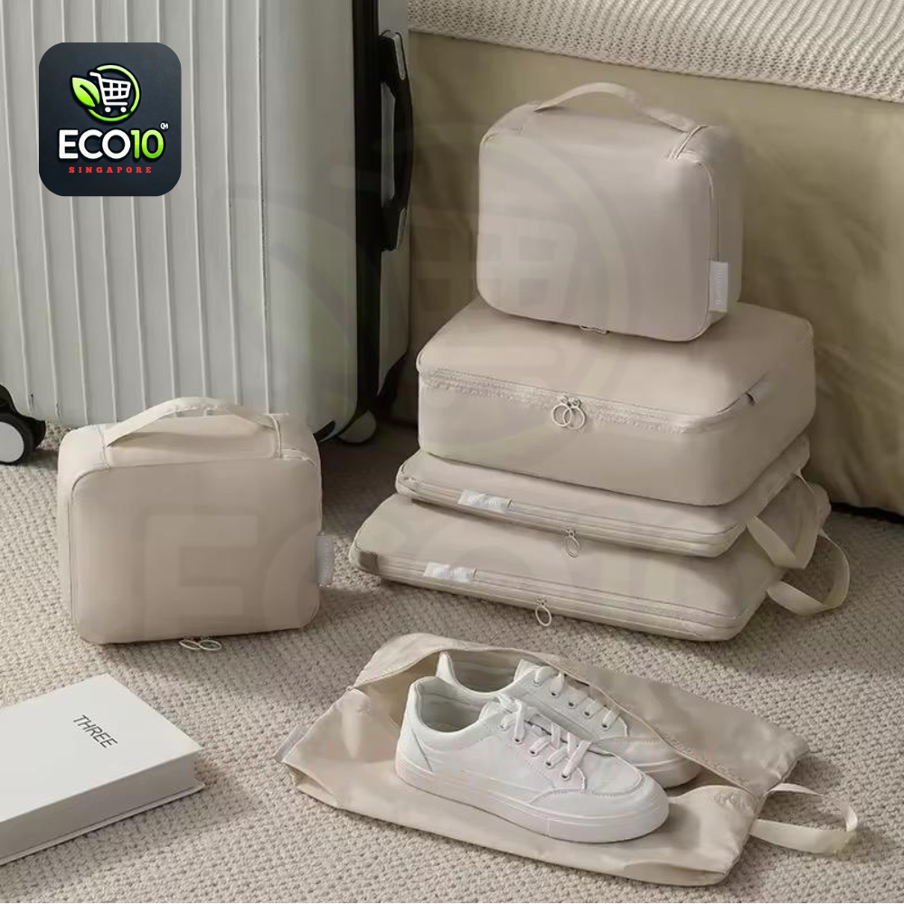 Premium Travel Storage Bag Organizer Set – Foldable & Collapsible, Lightweight, Water-Repellent