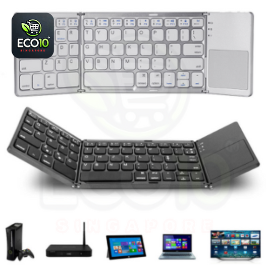 Mini Foldable Bluetooth Keyboard – Compact & Portable