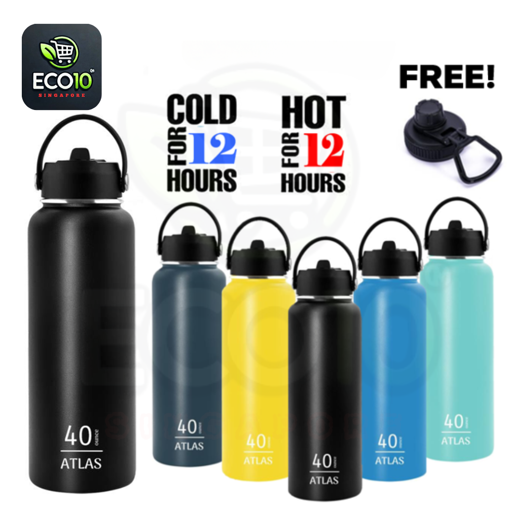 ATLAS Stainless Steel Vacuum Flask – Portable Outdoor Sports Water Bottle