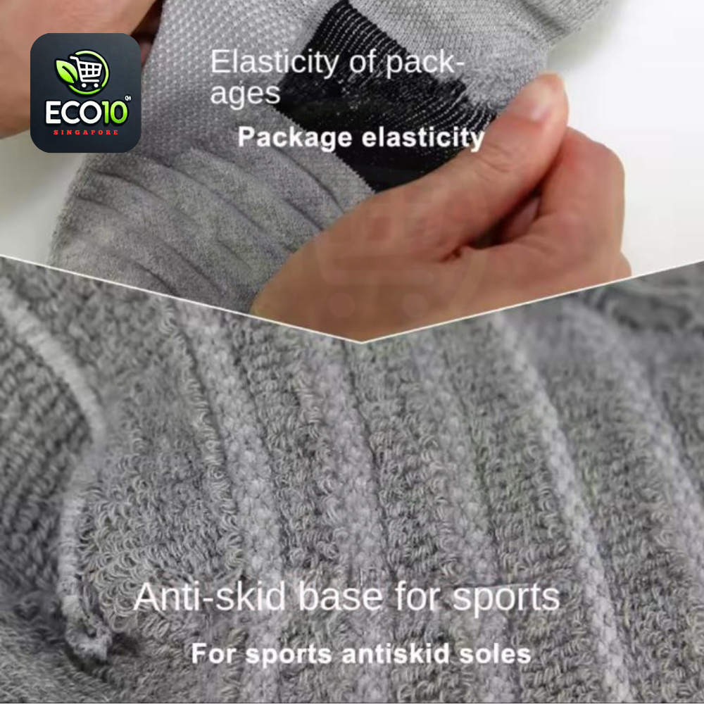 Premium Men's Sports Socks - Breathable, Sweat-Absorbent & Durable