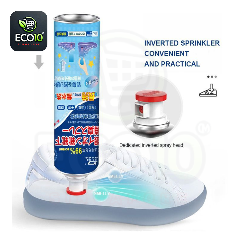 Japan Ag+ Deodorizing Shoe Spray – Disinfectant, Foot Odor Remover, Air Refresher