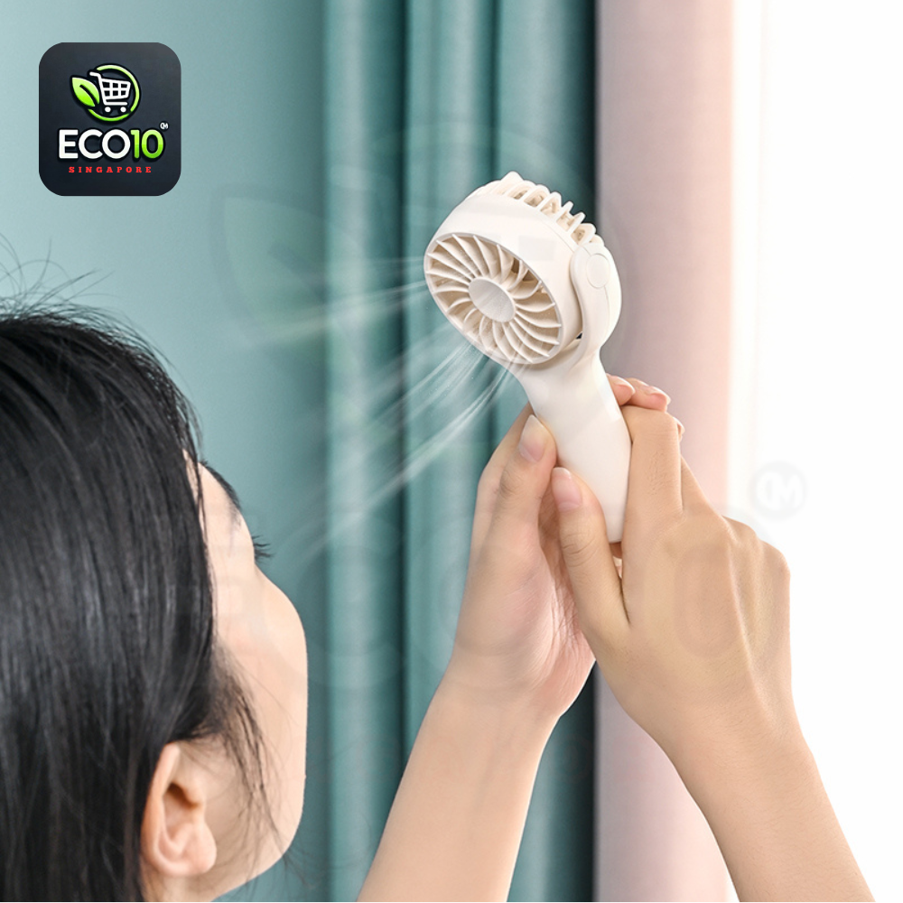 Handheld Portable Fan – Quiet, Rechargeable &amp; Compact Design