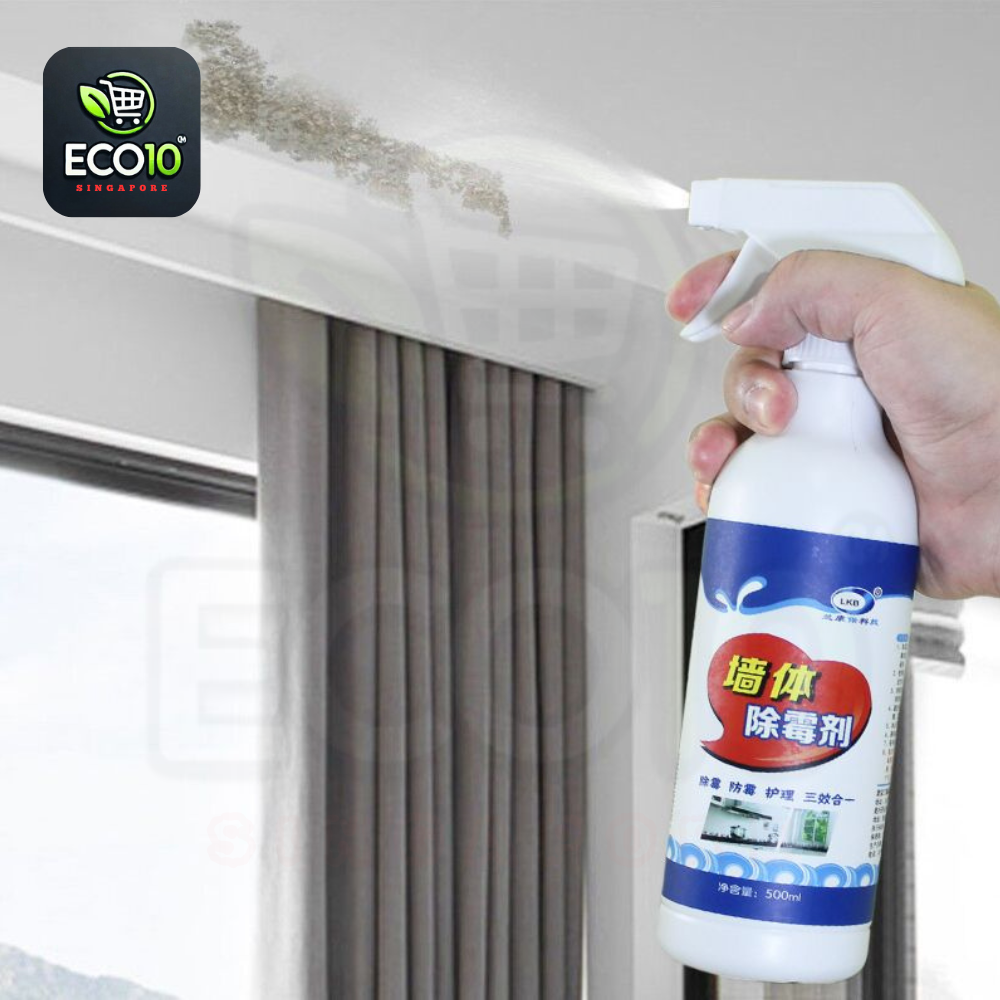500ML Wall Mildew Remover Spray – Powerful Mold Cleaner