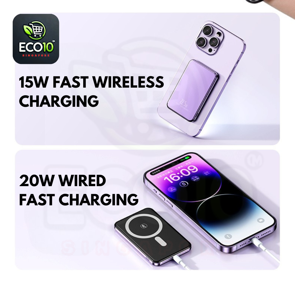 5,000/10,000mAh Wireless Charging Powerbank