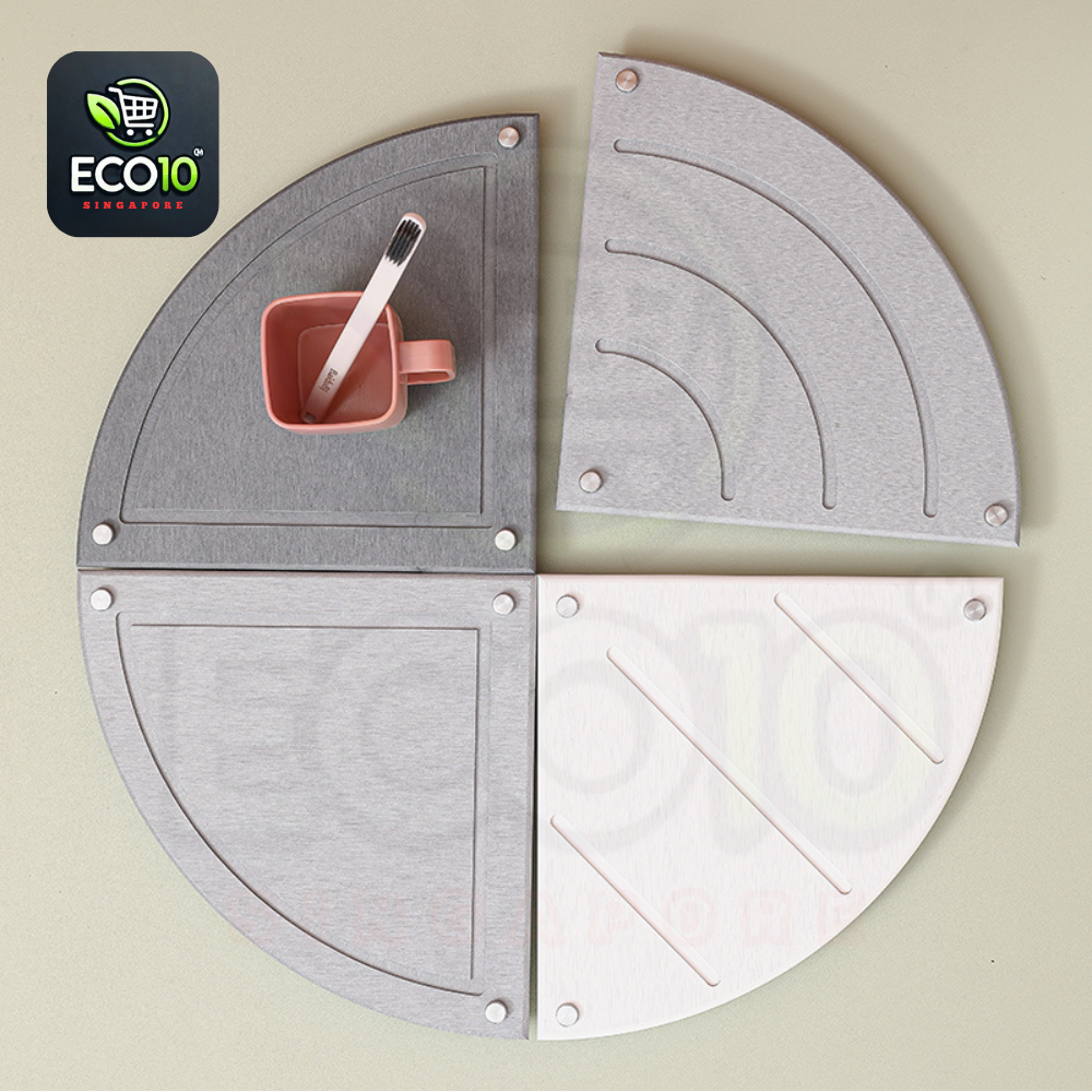 Quick Dry Absorbent Semi Circle Diatomite With Stainless Legs