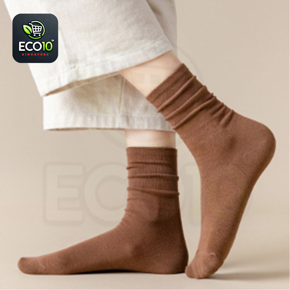 Premium Cotton Mid-Tube Socks – Soft, Breathable & Stylish for Everyday Wear