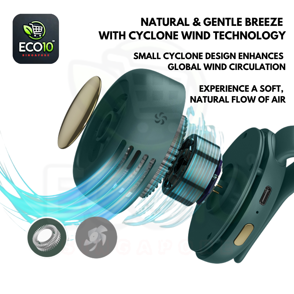 Portable 360 Degree USB Rechargeable Fan
