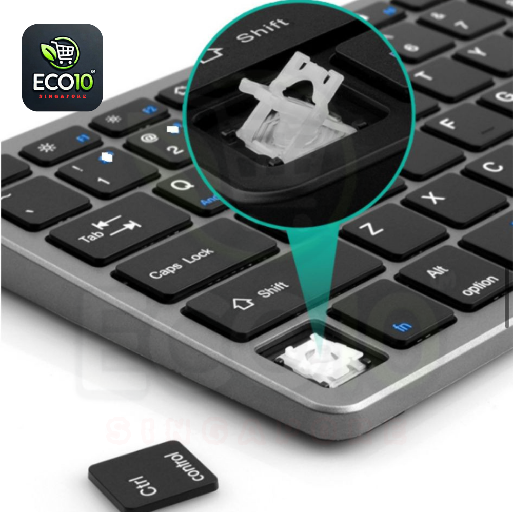 Wireless Keyboard & Mouse – Bluetooth & 2.4GHz, Multi-Device Compatibility