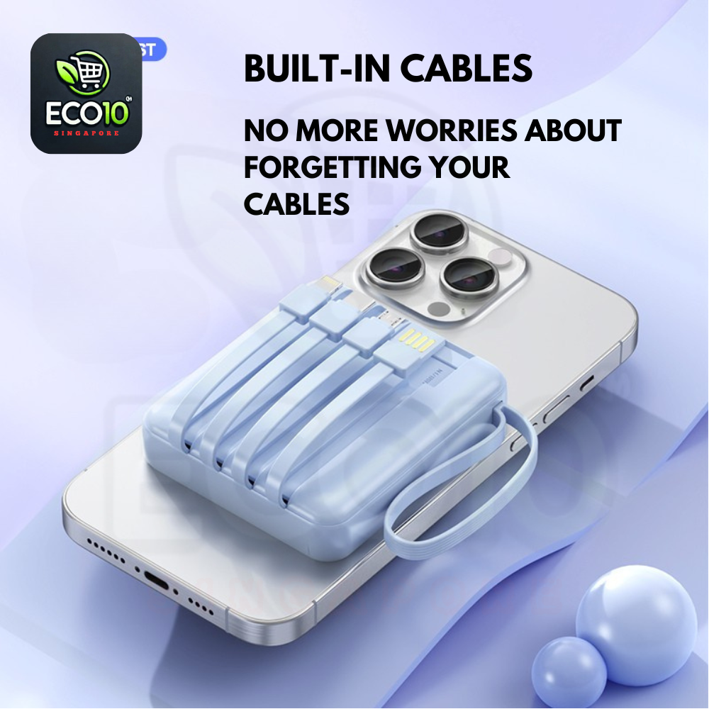 10,000mAh Fast-Charging Powerbank