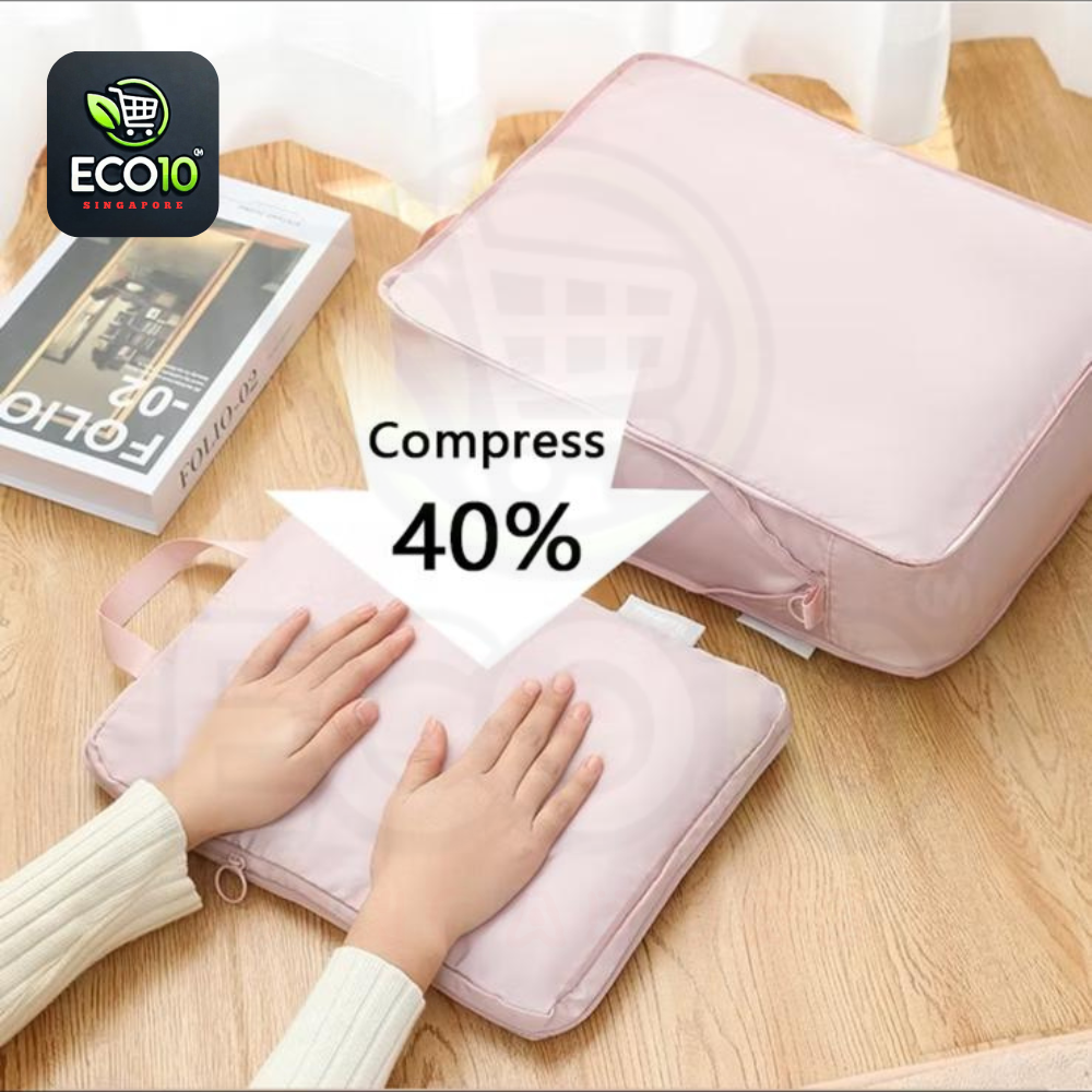 Premium Travel Storage Bag Organizer Set – Foldable & Collapsible, Lightweight, Water-Repellent