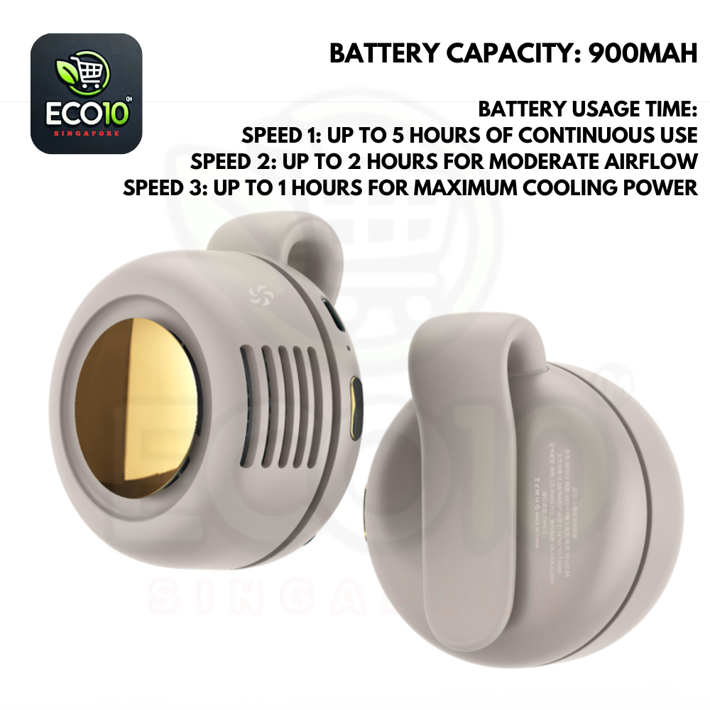 Portable 360 Degree USB Rechargeable Fan