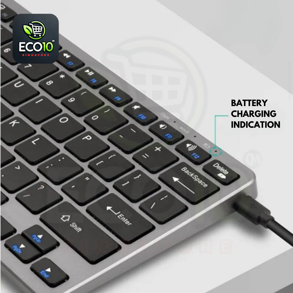 Wireless Keyboard & Mouse – Bluetooth & 2.4GHz, Multi-Device Compatibility