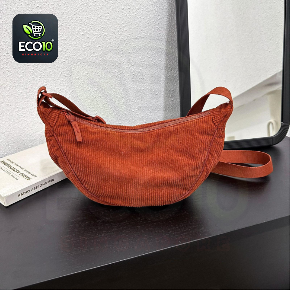 Dumpling Bag Unisex Fashion Waterproof Shoulder Bag – Adjustable Crossbody Messenger Bag