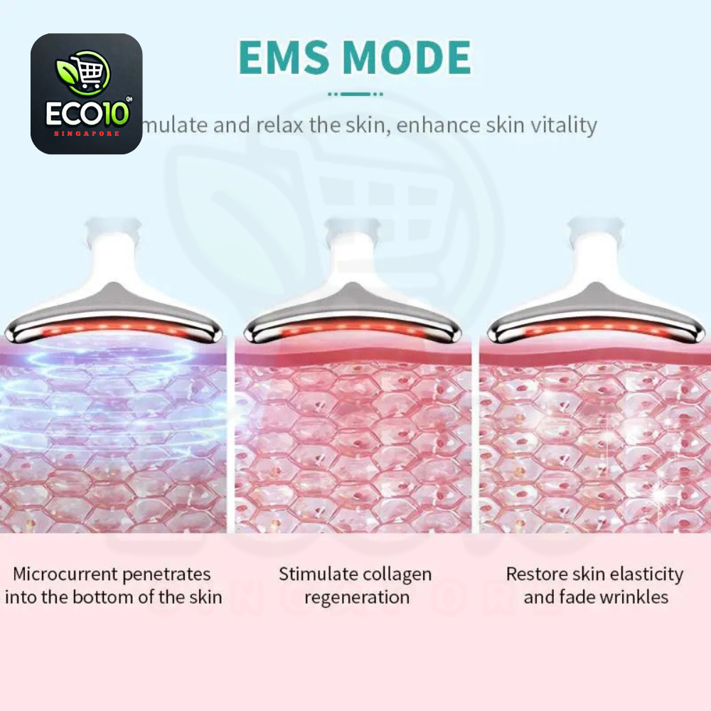 Neck Beauty Device – EMS, Skin Care & Moisturizing Technology