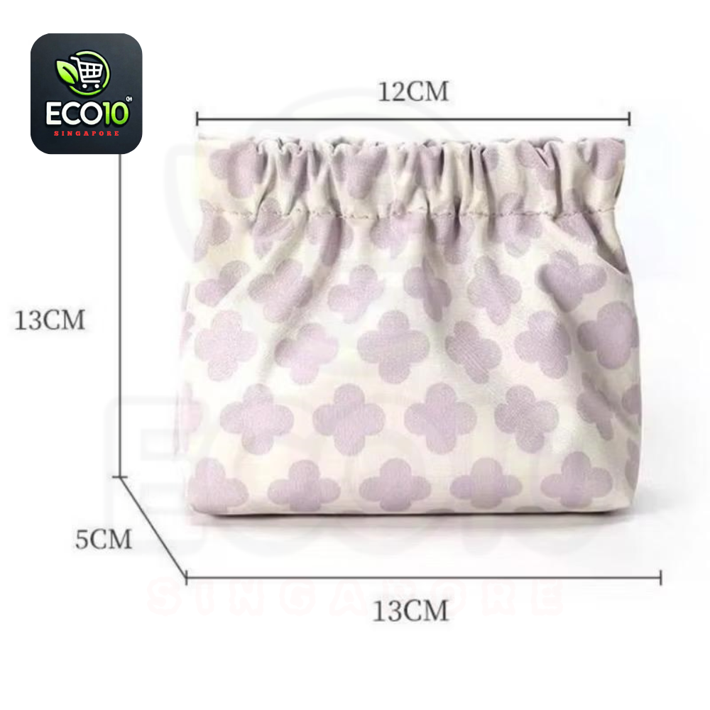 Waterproof Cosmetic Pouch – Makeup, Coins, Keys & More Organizer