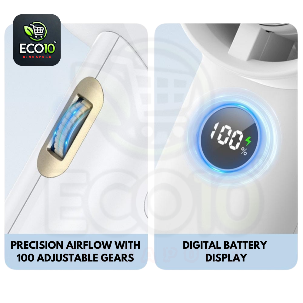 Handheld High-Speed Cooling Fan