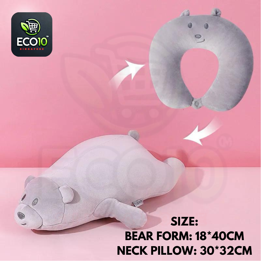 Kids Travel Neck Pillow – Soft and Supportive Pillow for Comfortable Journeys