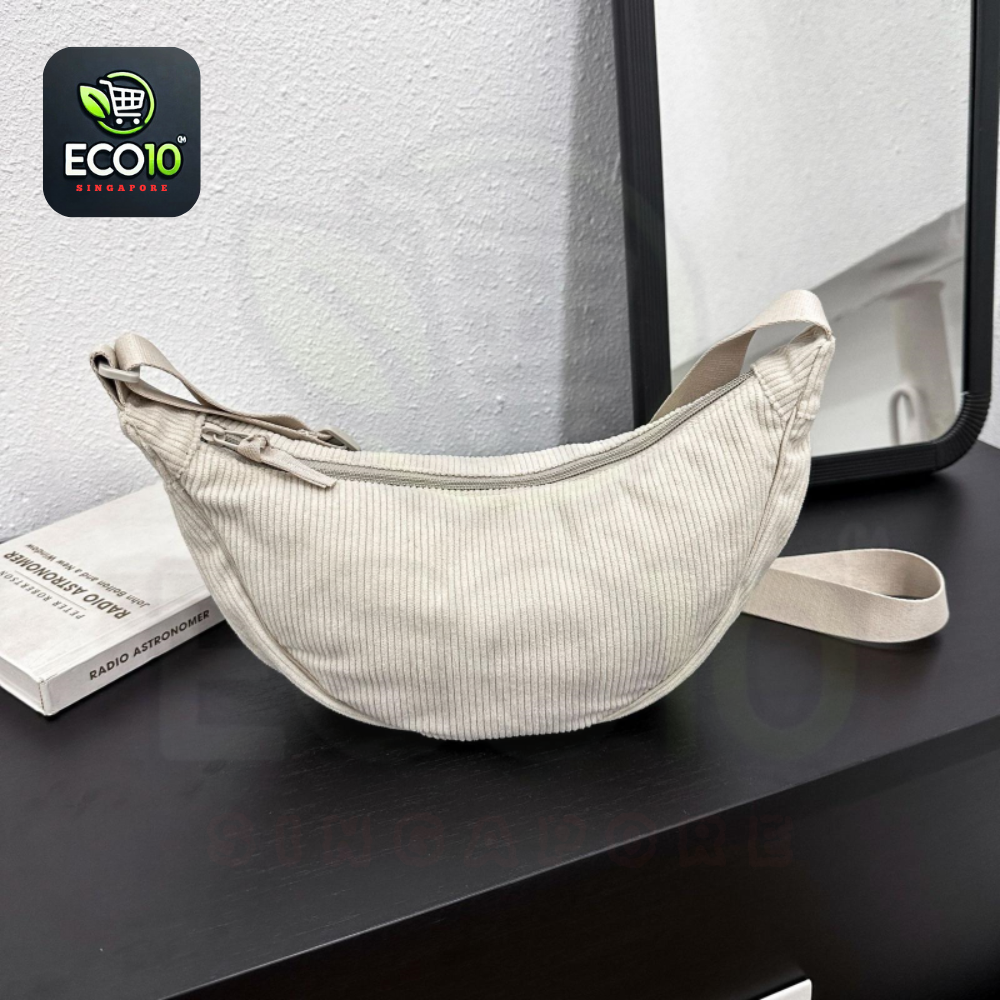 Dumpling Bag Unisex Fashion Waterproof Shoulder Bag – Adjustable Crossbody Messenger Bag