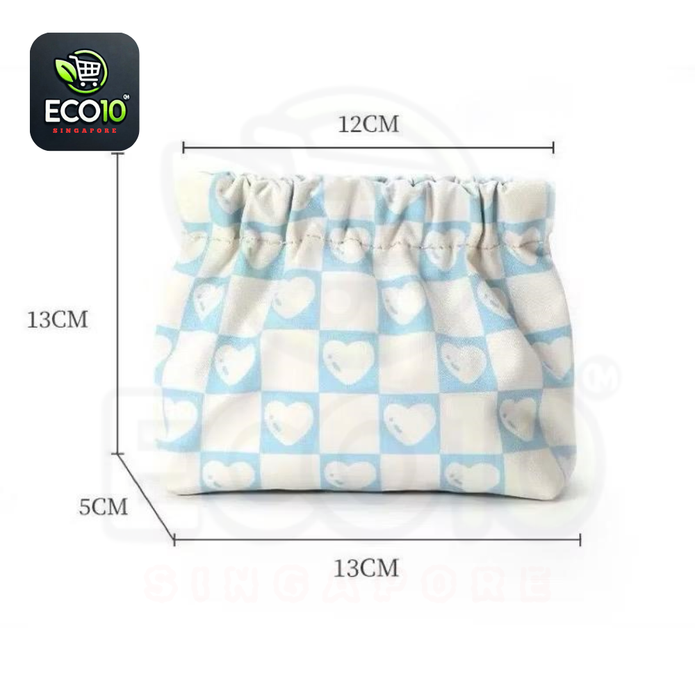 Waterproof Cosmetic Pouch – Makeup, Coins, Keys & More Organizer