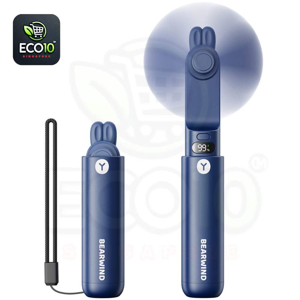 BearWind Portable Handheld Fan – Rechargeable, Quiet, and Multi-Functional