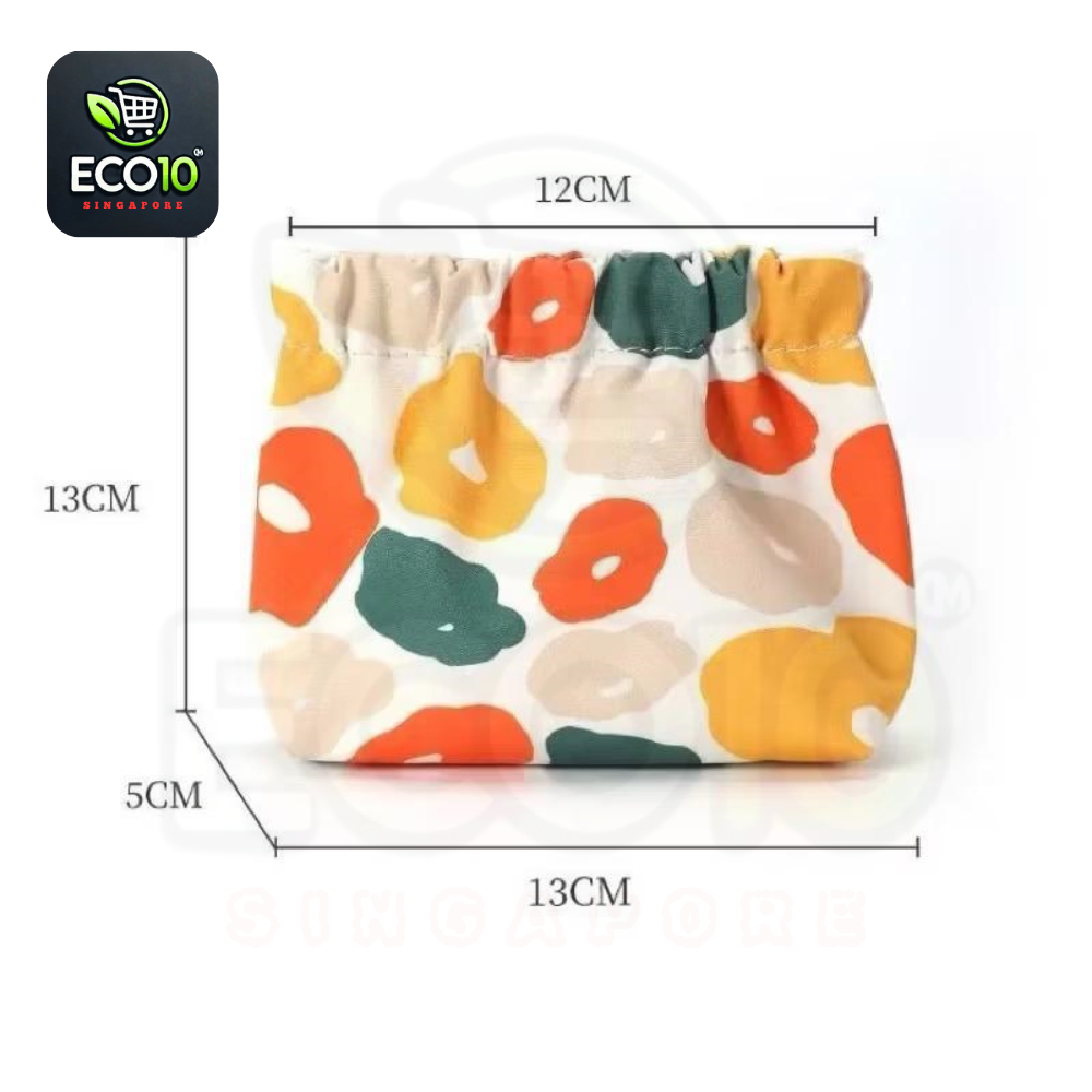 Waterproof Cosmetic Pouch – Makeup, Coins, Keys & More Organizer