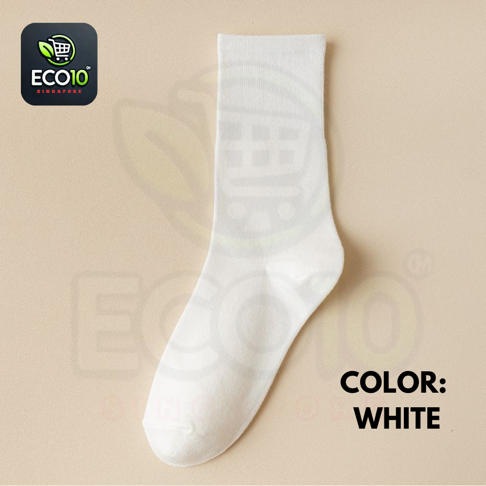 Premium Cotton Mid-Tube Socks – Soft, Breathable & Stylish for Everyday Wear