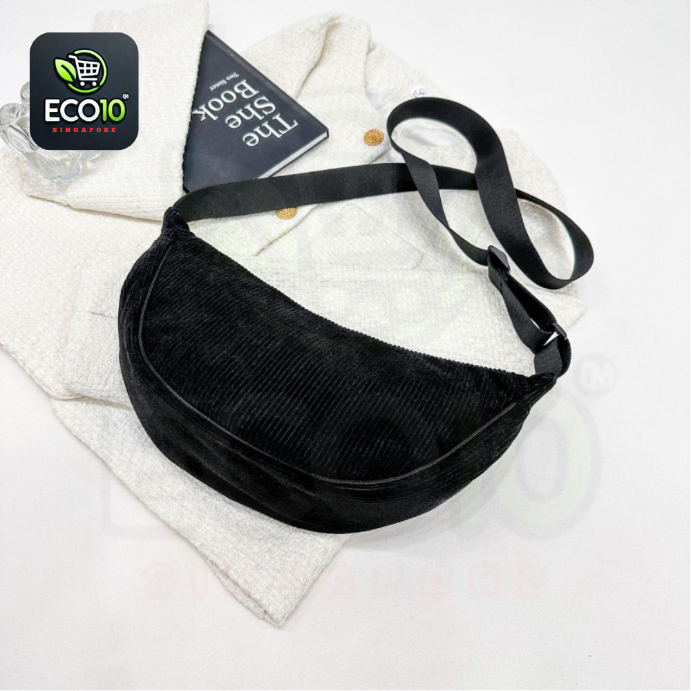 Dumpling Bag Unisex Fashion Waterproof Shoulder Bag – Adjustable Crossbody Messenger Bag