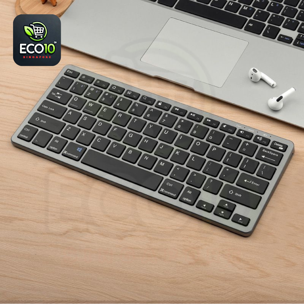 Wireless Keyboard & Mouse – Bluetooth & 2.4GHz, Multi-Device Compatibility