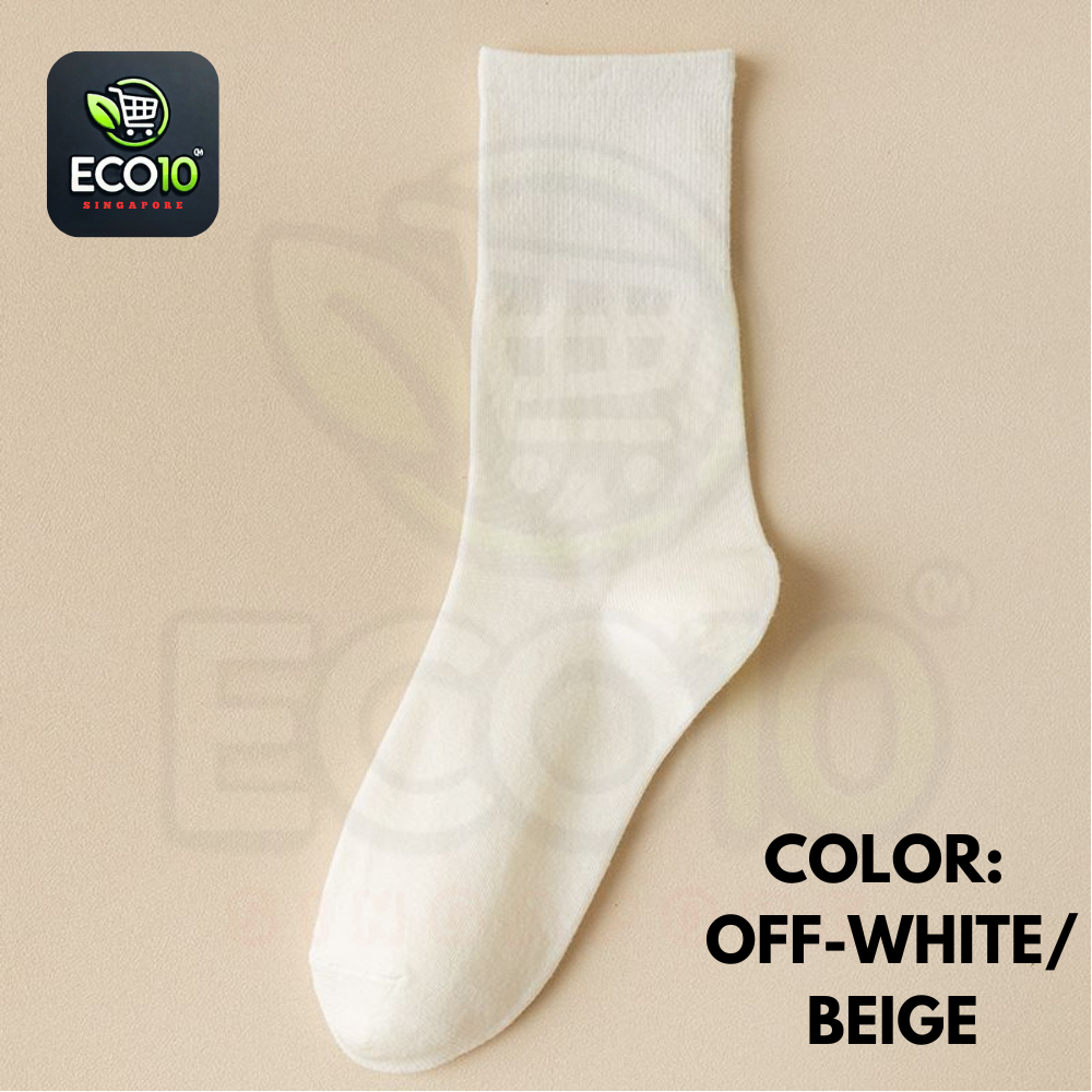 Premium Cotton Mid-Tube Socks – Soft, Breathable & Stylish for Everyday Wear